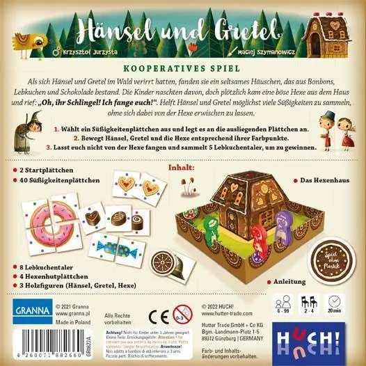 Bild: 4260071882660 | Hänsel und Gretel | Krzysztof Jurzysta | Spiel | 882660 | Deutsch