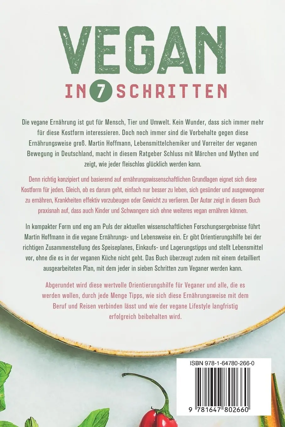 Rückseite: 9781647802660 | Vegan in 7 Schritten | Martin Hoffmann | Taschenbuch | 2021