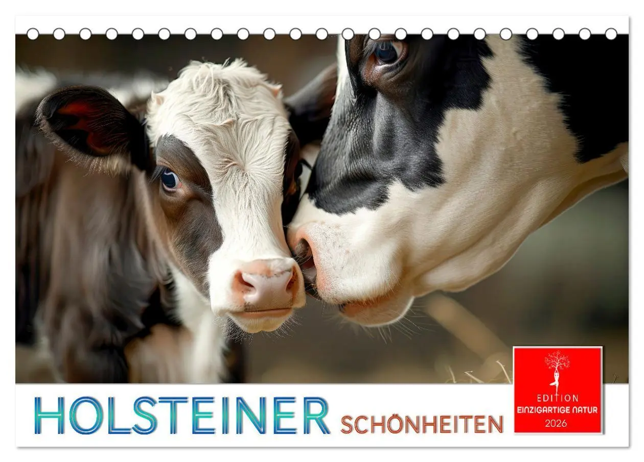 Cover: 9783457382660 | Holsteiner Schönheiten (Tischkalender 2026 DIN A5 quer), CALVENDO...