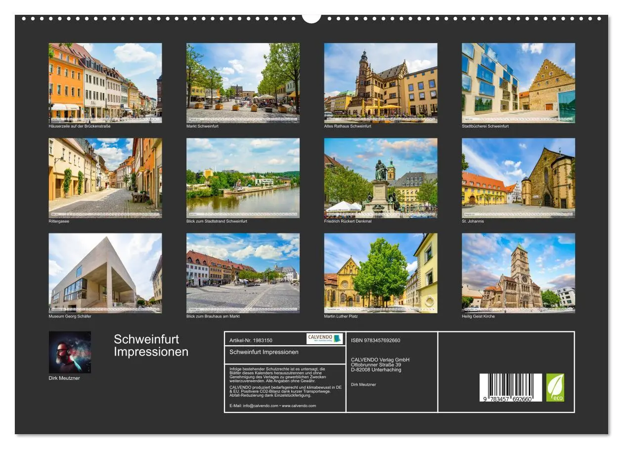 Bild: 9783457692660 | Schweinfurt Impressionen (hochwertiger Premium Wandkalender 2026...