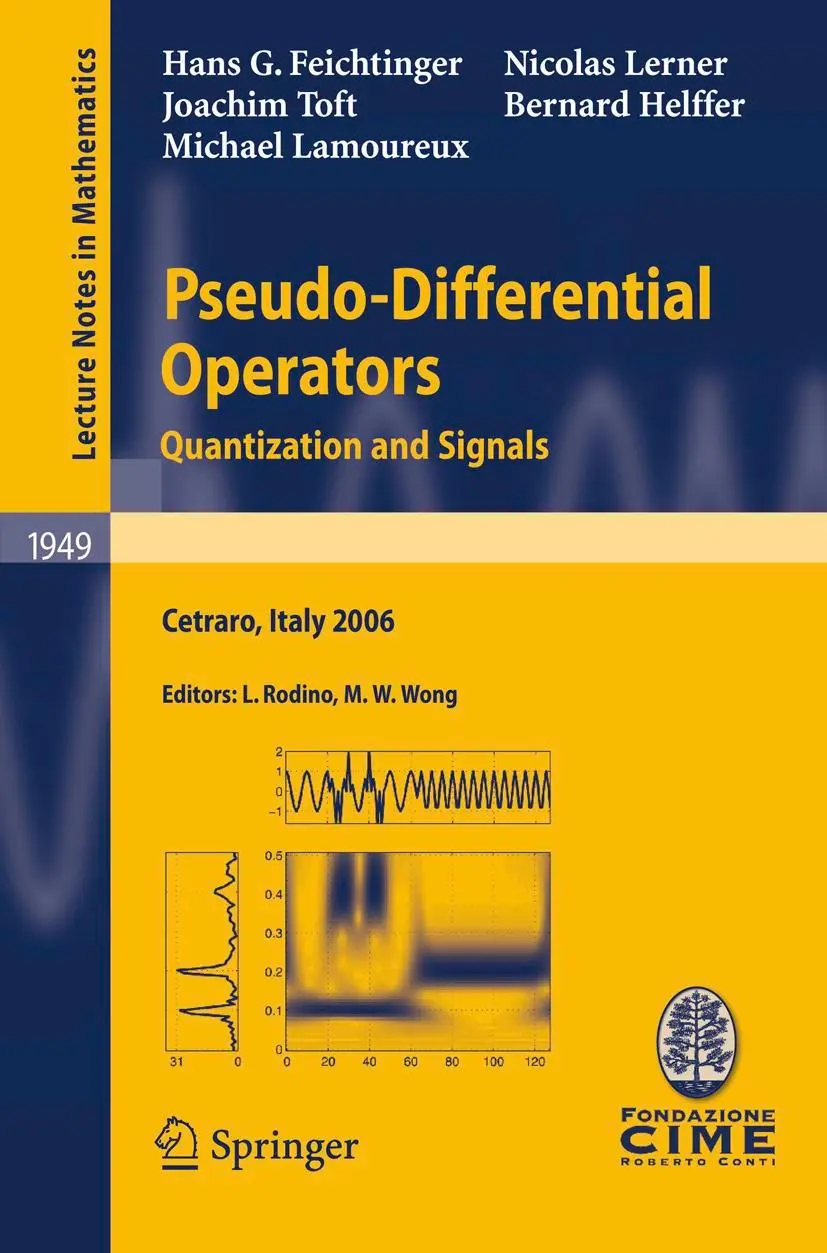 Cover: 9783540682660 | Pseudo-Differential Operators | Quantization and Signals | Taschenbuch