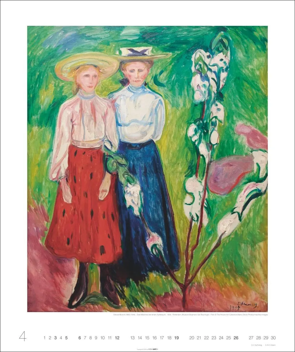Bild: 9783839902660 | Edvard Munch Edition Kalender 2026 | Edvard Munch | Kalender | 14 S.