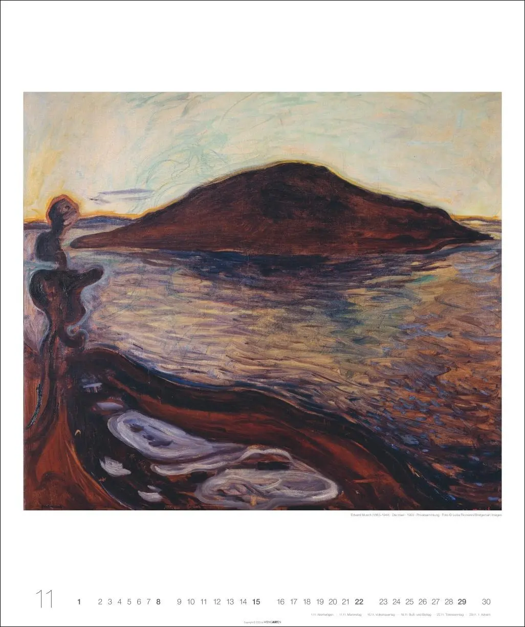 Bild: 9783839902660 | Edvard Munch Edition Kalender 2026 | Edvard Munch | Kalender | 14 S.