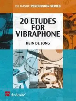 Cover: 9789073252660 | 20 Etudes for Vibraphone | Hein de Jong | De Haske Percussion Series