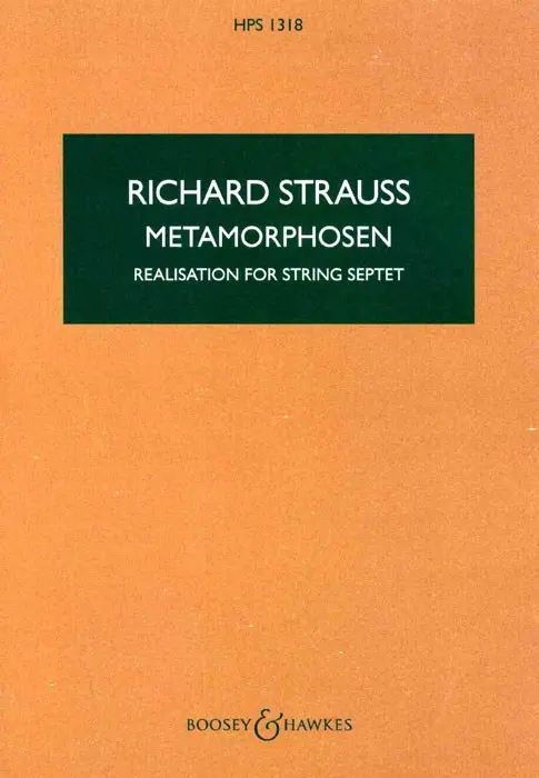 Cover: 9790060102660 | Metamorphosen | Hawkes Pocket Scores HPS 1318 | Richard Strauss | 2001
