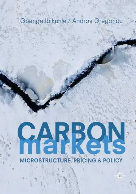 Cover: 9783030102760 | Carbon Markets | Microstructure, Pricing and Policy | Taschenbuch