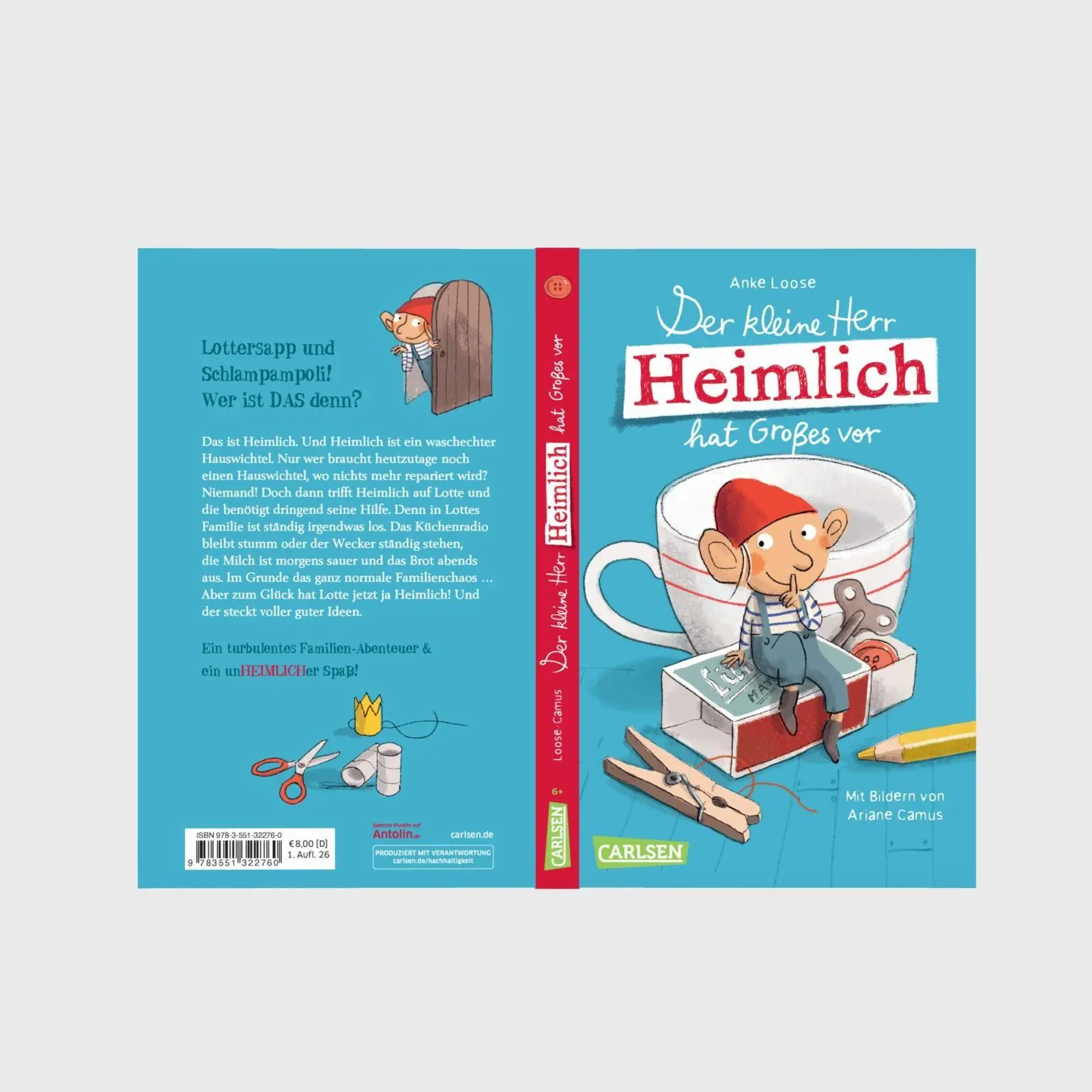 Bild: 9783551322760 | Der kleine Herr Heimlich hat Großes vor | Anke Loose | Taschenbuch
