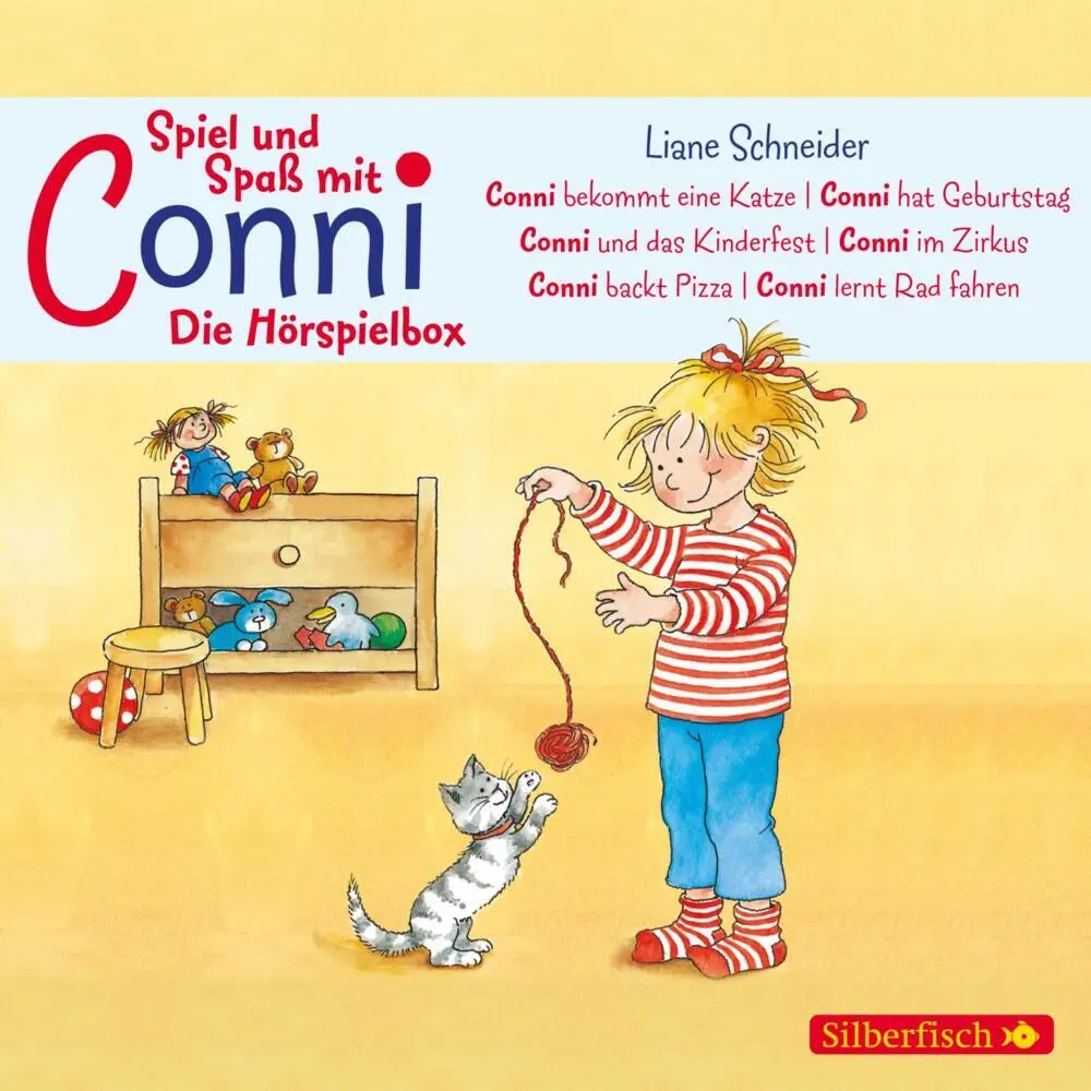 Cover: 9783745602760 | Spiel und Spaß mit Conni - Die Hörspielbox, Audio-CD | Liane Schneider