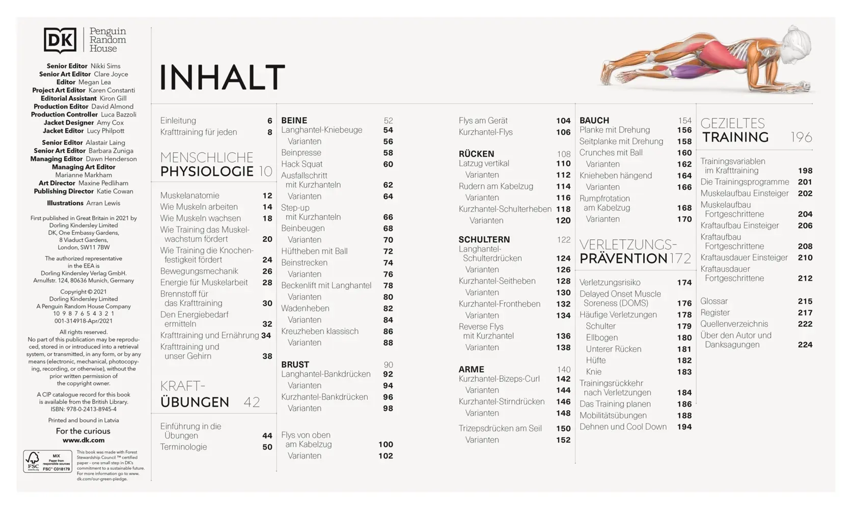 Rückseite: 9783831042760 | Krafttraining - Die Anatomie verstehen | Austin Current | Taschenbuch