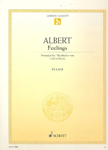 Cover: 9790001092760 | Feelings | Albert Morris | Songbuch (Klavier) | Buch | Schott Music