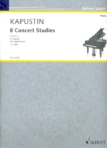 Cover: 9790001162760 | Eight Concert Studies op. 40 | Nikolai Kapustin | Buch | 2017