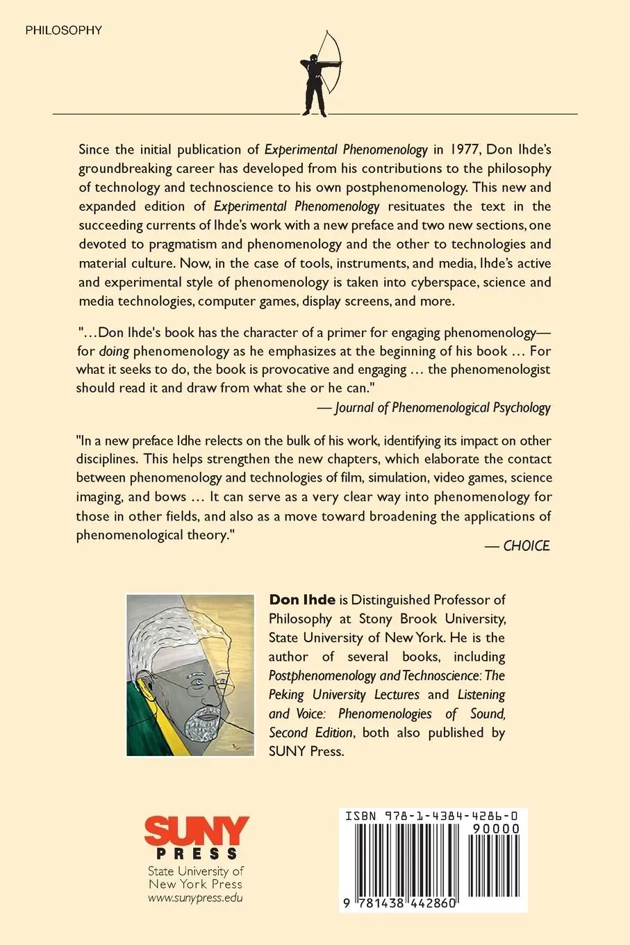 Rückseite: 9781438442860 | Experimental Phenomenology | Multistabilities | Don Ihde | Taschenbuch