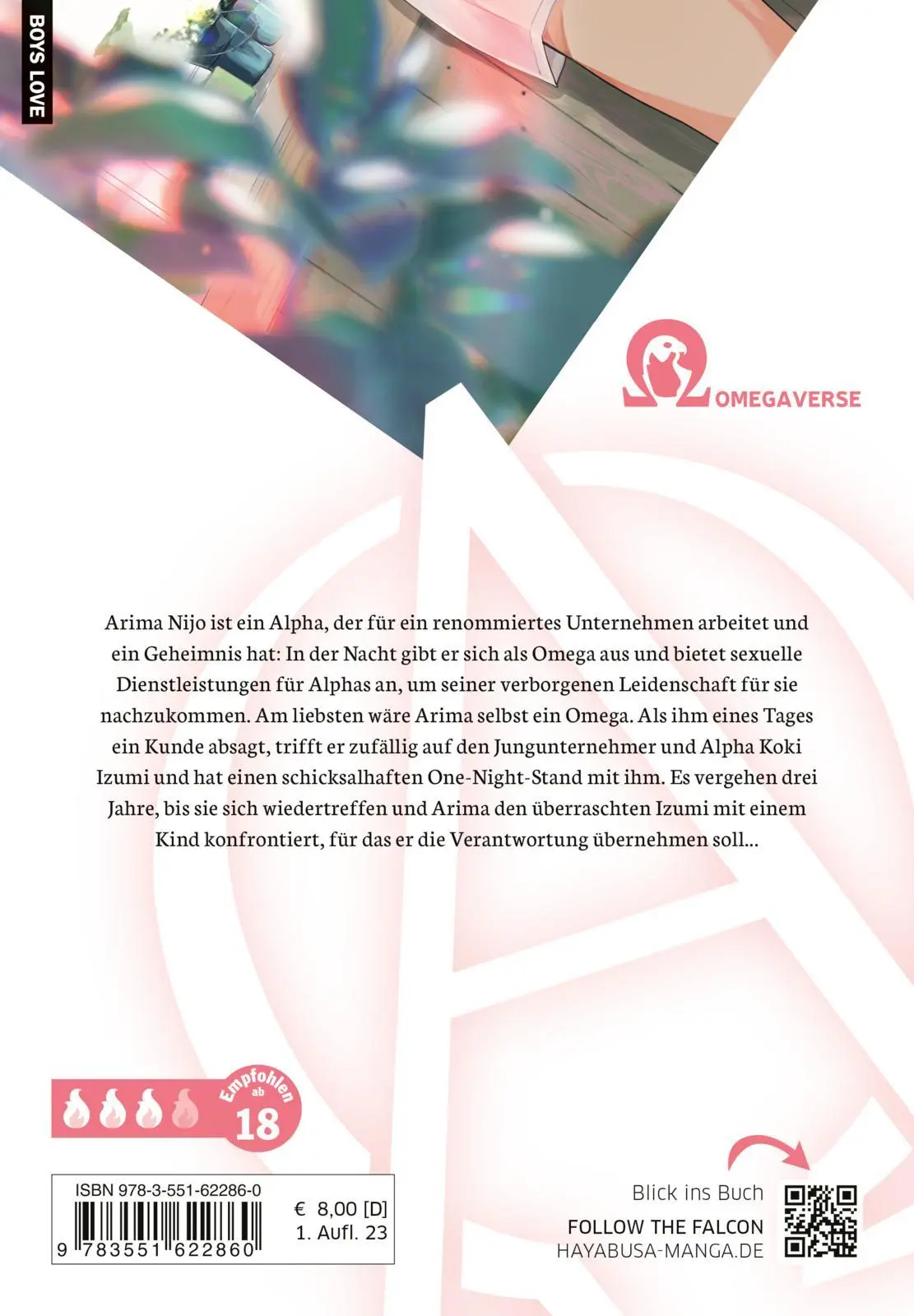 Rückseite: 9783551622860 | Das Alpha-Omega-Dilemma 1 | Cafeco Fujita | Taschenbuch | 194 S.