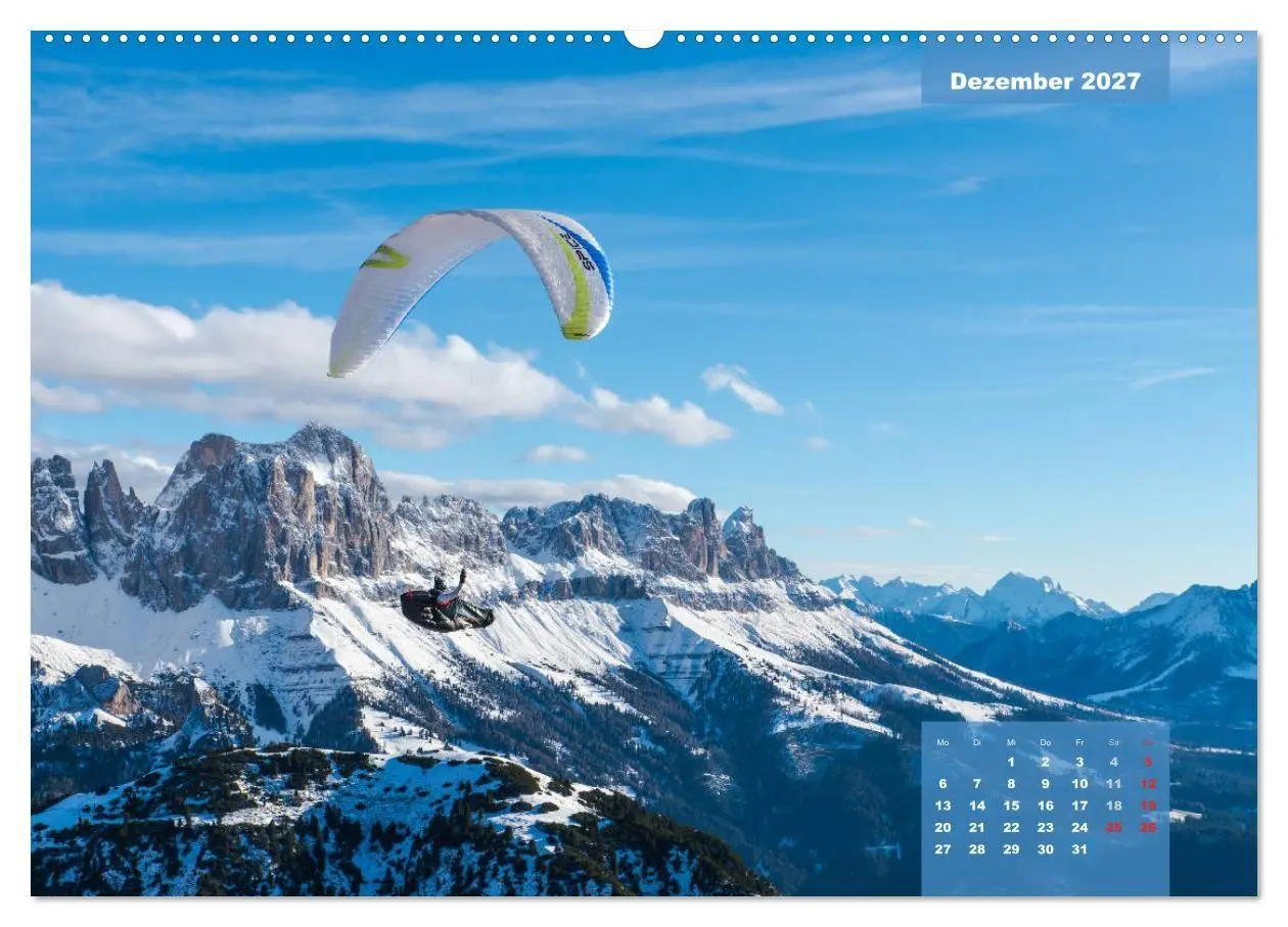 Bild: 9783569612860 | Paragliding - Aufbruch zu neuen Höhenflügen (Wandkalender 2027 DIN...