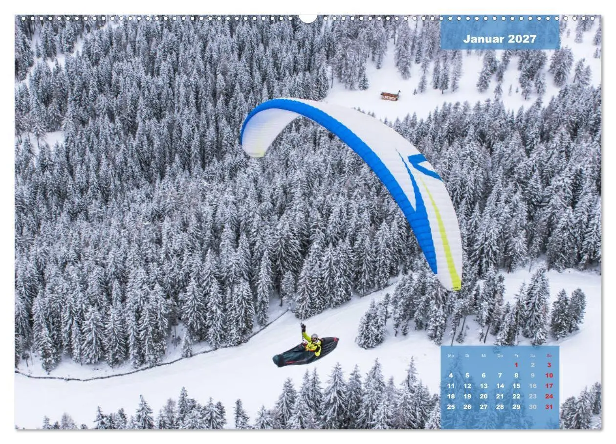Bild: 9783569612860 | Paragliding - Aufbruch zu neuen Höhenflügen (Wandkalender 2027 DIN...