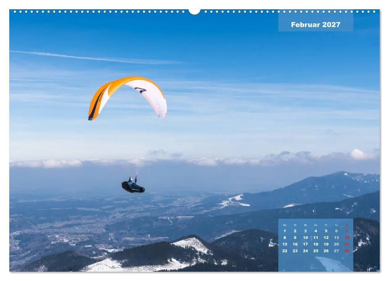 Bild: 9783569612860 | Paragliding - Aufbruch zu neuen Höhenflügen (Wandkalender 2027 DIN...