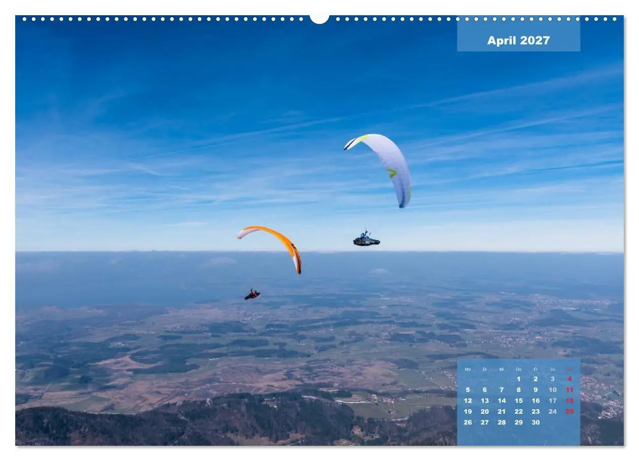 Bild: 9783569612860 | Paragliding - Aufbruch zu neuen Höhenflügen (Wandkalender 2027 DIN...