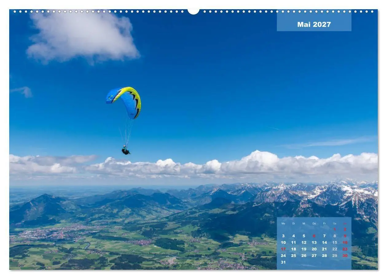 Bild: 9783569612860 | Paragliding - Aufbruch zu neuen Höhenflügen (Wandkalender 2027 DIN...
