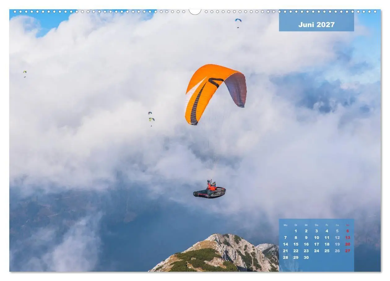Bild: 9783569612860 | Paragliding - Aufbruch zu neuen Höhenflügen (Wandkalender 2027 DIN...