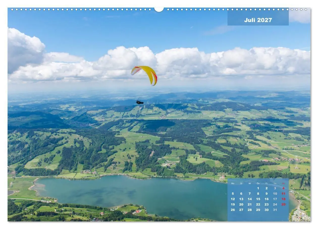 Bild: 9783569612860 | Paragliding - Aufbruch zu neuen Höhenflügen (Wandkalender 2027 DIN...