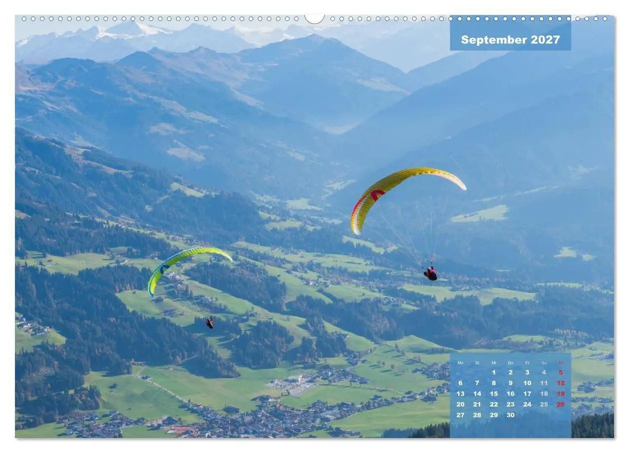 Bild: 9783569612860 | Paragliding - Aufbruch zu neuen Höhenflügen (Wandkalender 2027 DIN...