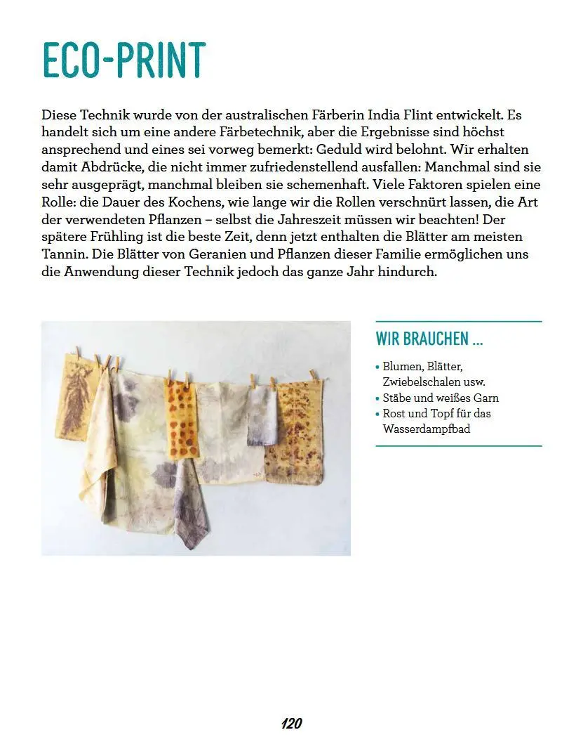 Bild: 9783702022860 | Farbenfroh färben mit Pflanzen - leicht gemacht | Camille Binet-Dezert