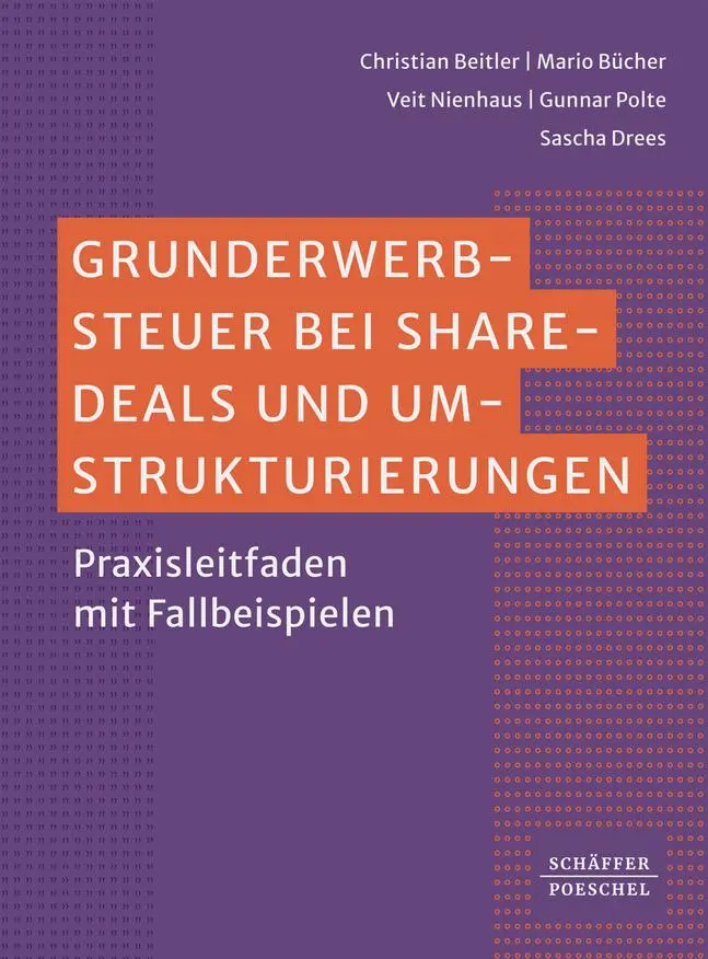 Cover: 9783791062860 | Grunderwerbsteuer bei Share Deals und Umstrukturierungen | Taschenbuch