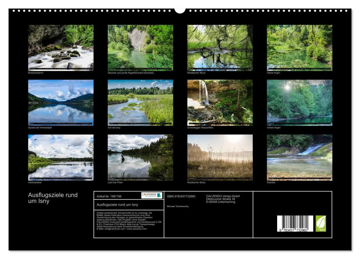 Bild: 9783457732960 | Ausflugsziele rund um Isny (hochwertiger Premium Wandkalender 2026...