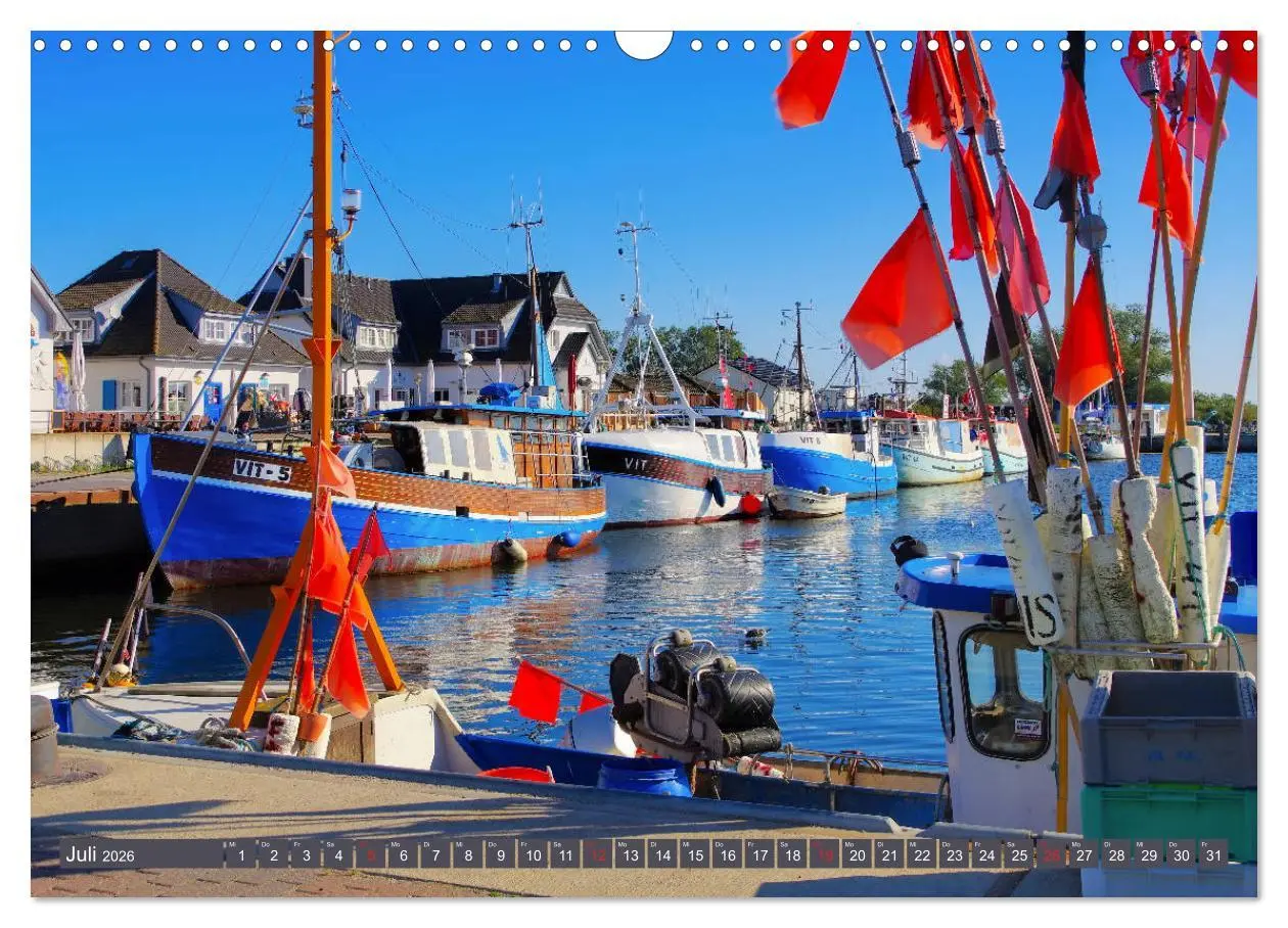 Bild: 9783457802960 | Insel Hiddensee - Dat söte Länneken (Wandkalender 2026 DIN A3...