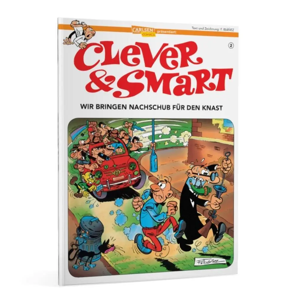 Autor: 9783551782960 | Clever &amp; Smart 2: Wir bringen Nachschub für den Knast | Ibáñez | Buch