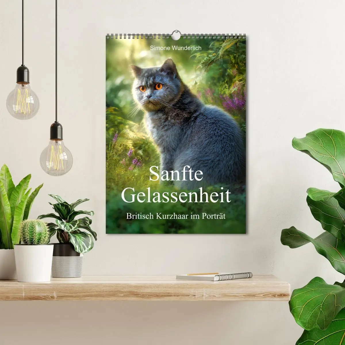 Bild: 9783569082960 | Sanfte Gelassenheit - Britisch Kurzhaar im Porträt (Wandkalender...