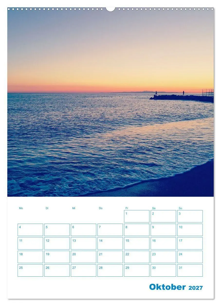 Bild: 9783569462960 | Blauer Ligurien Sommer (Wandkalender 2027 DIN A2 hoch), CALVENDO...