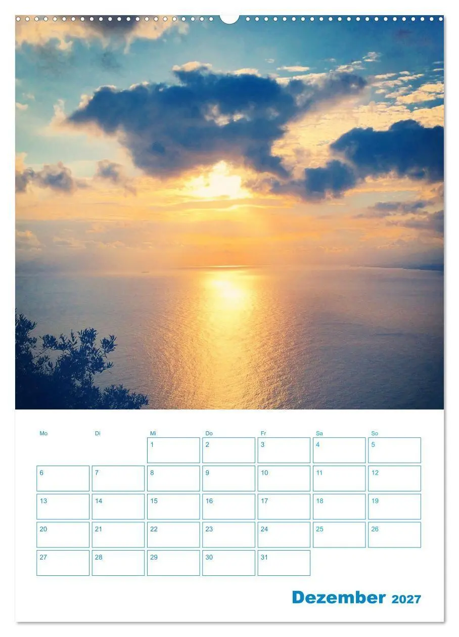 Bild: 9783569462960 | Blauer Ligurien Sommer (Wandkalender 2027 DIN A2 hoch), CALVENDO...