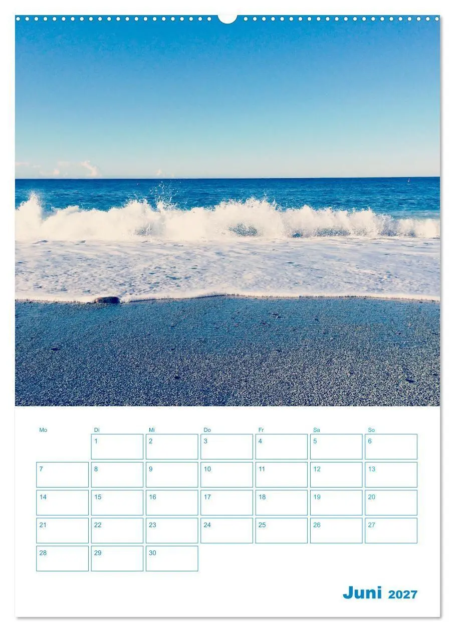 Bild: 9783569462960 | Blauer Ligurien Sommer (Wandkalender 2027 DIN A2 hoch), CALVENDO...