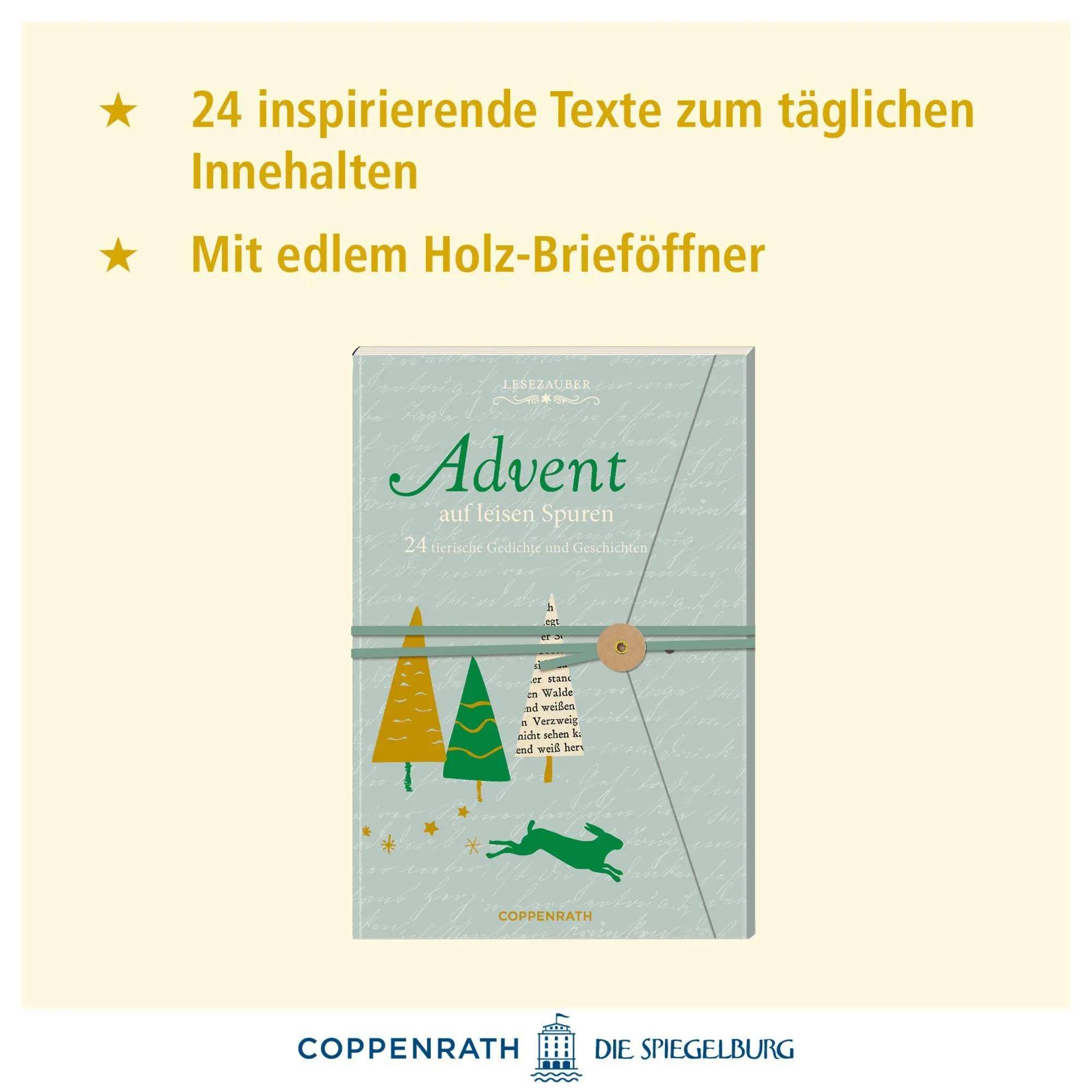 Bild: 9783649652960 | Brief-Adventskalenderbuch - Advent auf leisen Spuren | Kölsch | 48 S.