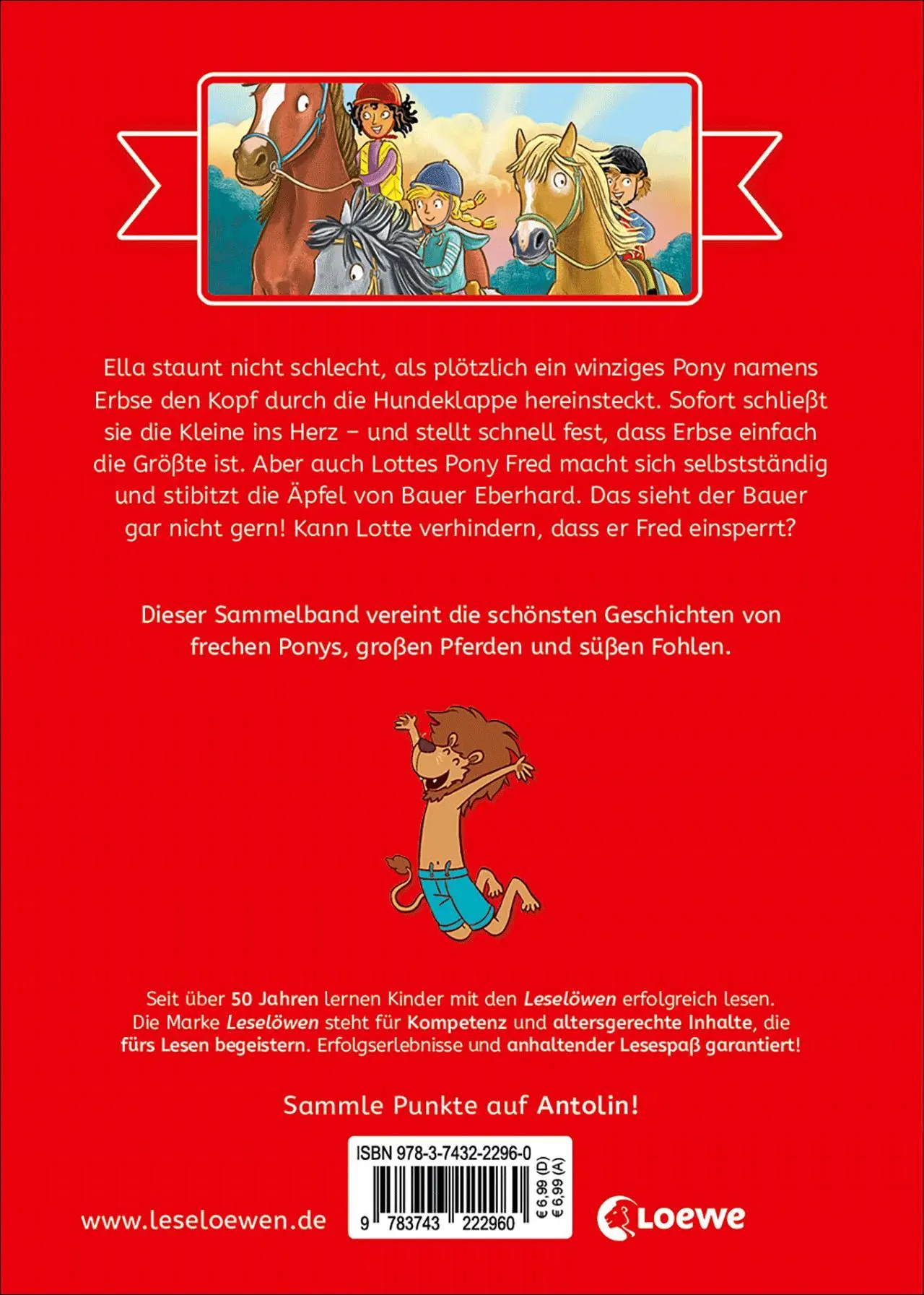 Bild: 9783743222960 | Die schönsten Leselöwen-Geschichten zum Lesenlernen - Ponys und Pferde