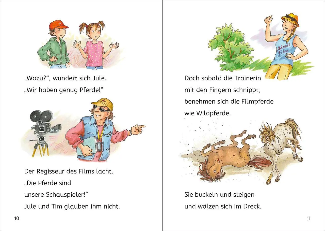 Bild: 9783743222960 | Die schönsten Leselöwen-Geschichten zum Lesenlernen - Ponys und Pferde