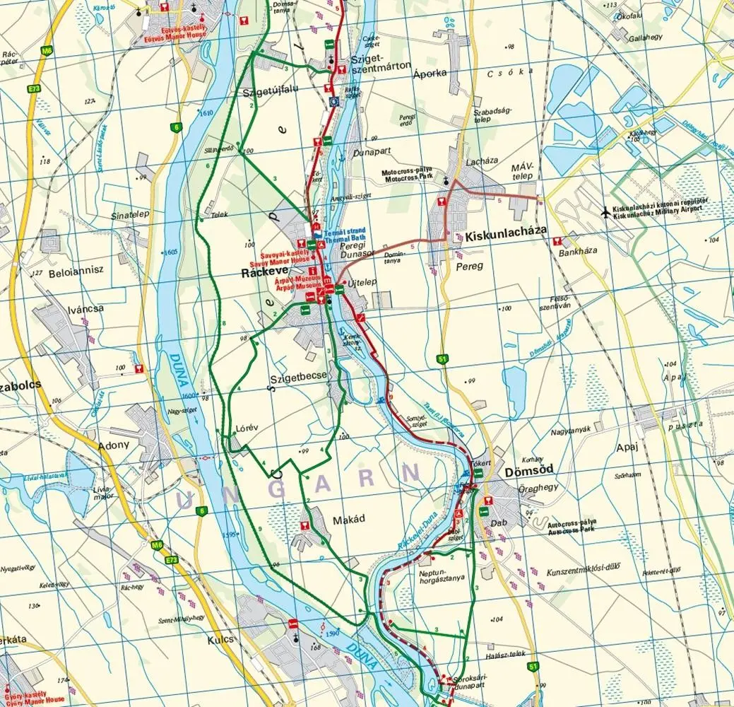 Bild: 9783943752960 | EuroVelo6 (Budapest - Schwarzes Meer) 1:100 000 | Kartographie Huber