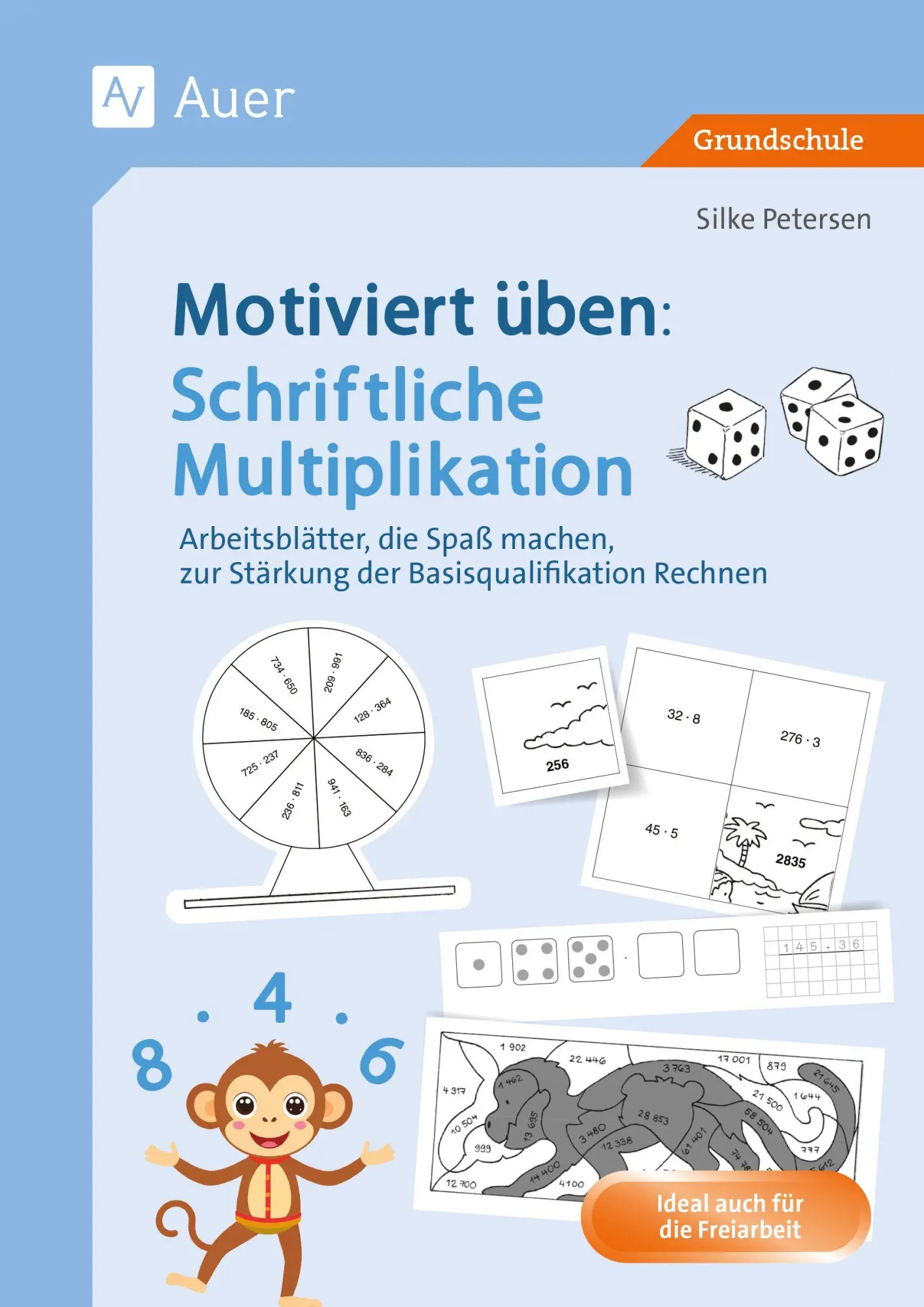 Cover: 9783403093060 | Motiviert üben: Schriftliche Multiplikation | Silke Petersen | 40 S.