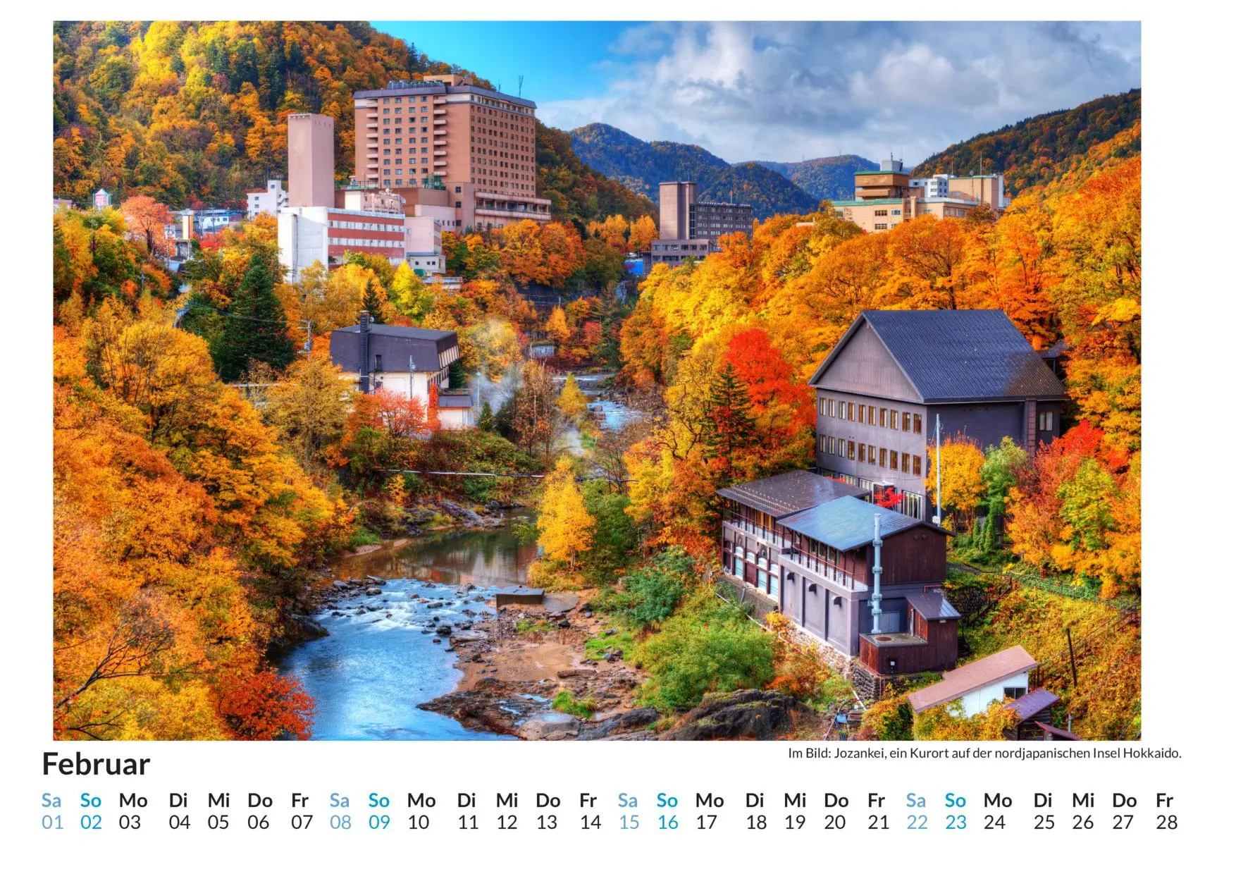 Bild: 9783759123060 | Hokkaido - (Wandkalender 2025, Kalender DIN A4 quer, Monatskalender...