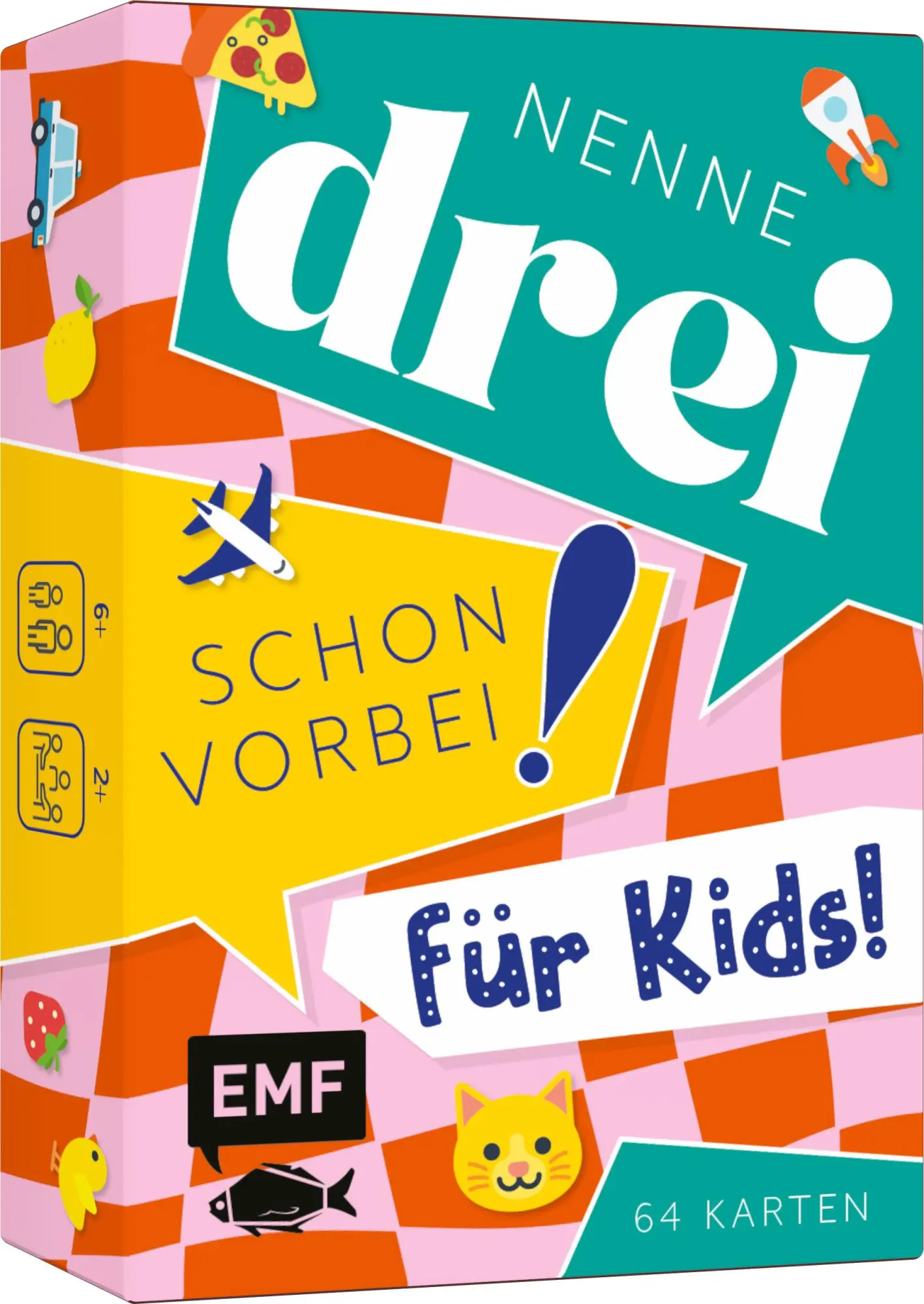 Cover: 4260478343160 | Kartenspiel: Nenne drei - schon vorbei! ... für Kids! | Spiel | 64 S.