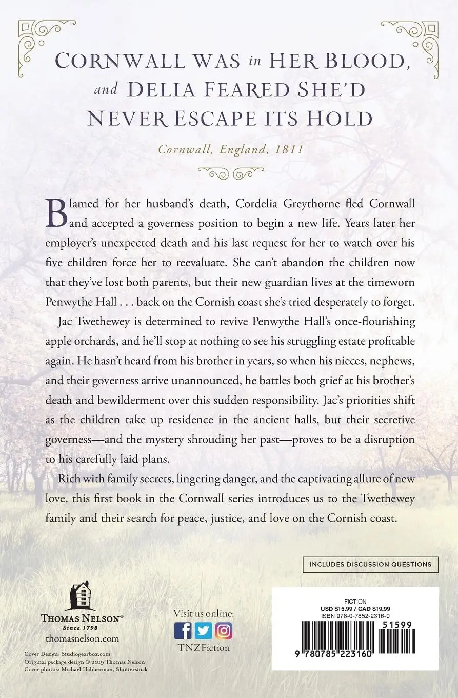 Rückseite: 9780785223160 | The Governess of Penwythe Hall | Sarah E Ladd | Taschenbuch | Englisch