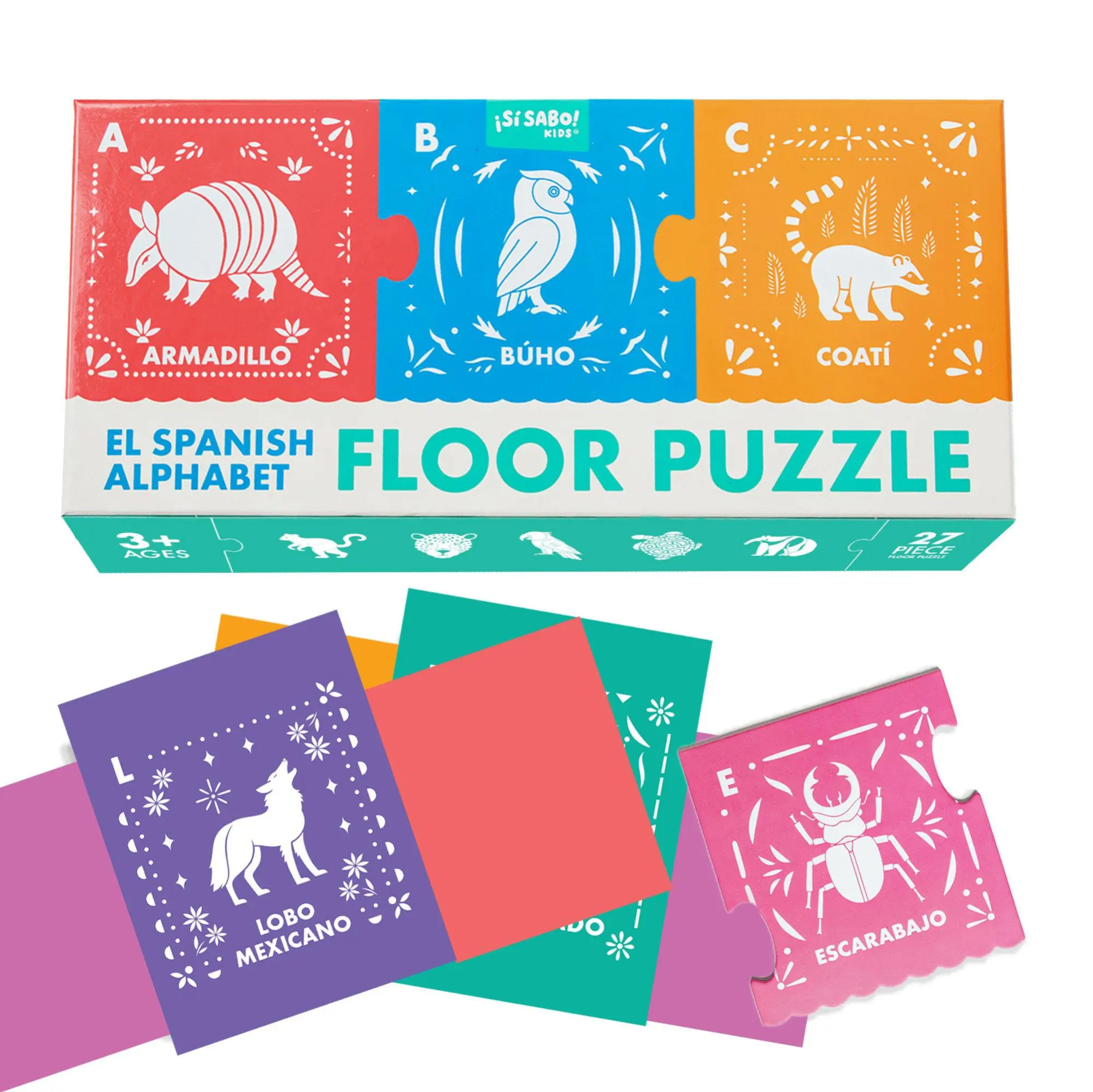 Cover: 9781963183160 | El Spanish Alphabet Jumbo Floor Puzzle | Mike Alfaro (u. a.) | Spiel