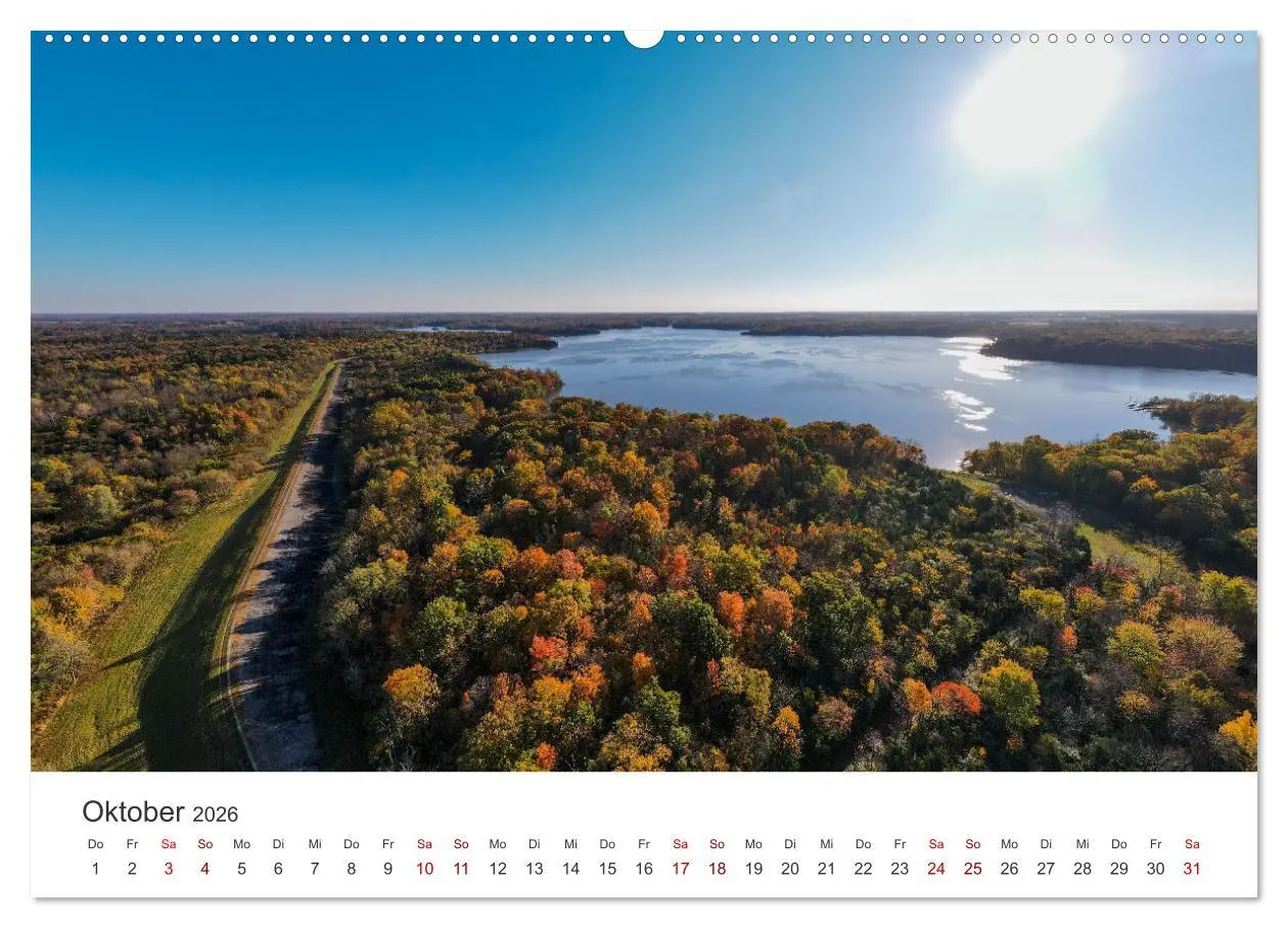Bild: 9783457613160 | Ohio - Eine Reise durch den Buckeye State (Wandkalender 2026 DIN A2...