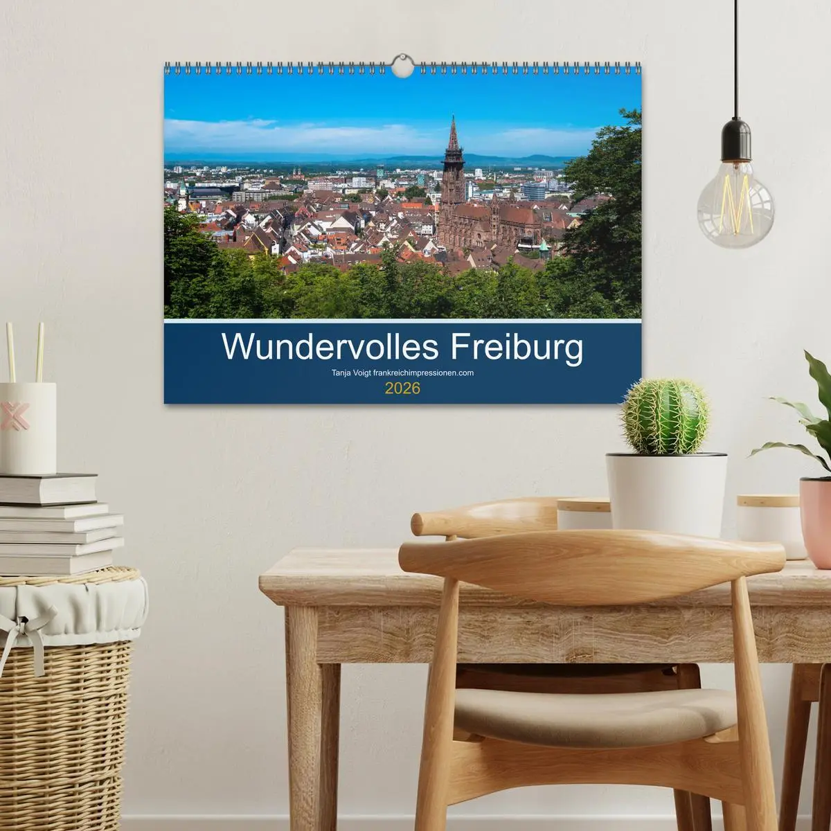Bild: 9783457853160 | Wundervolles Freiburg (Wandkalender 2026 DIN A3 quer), CALVENDO...