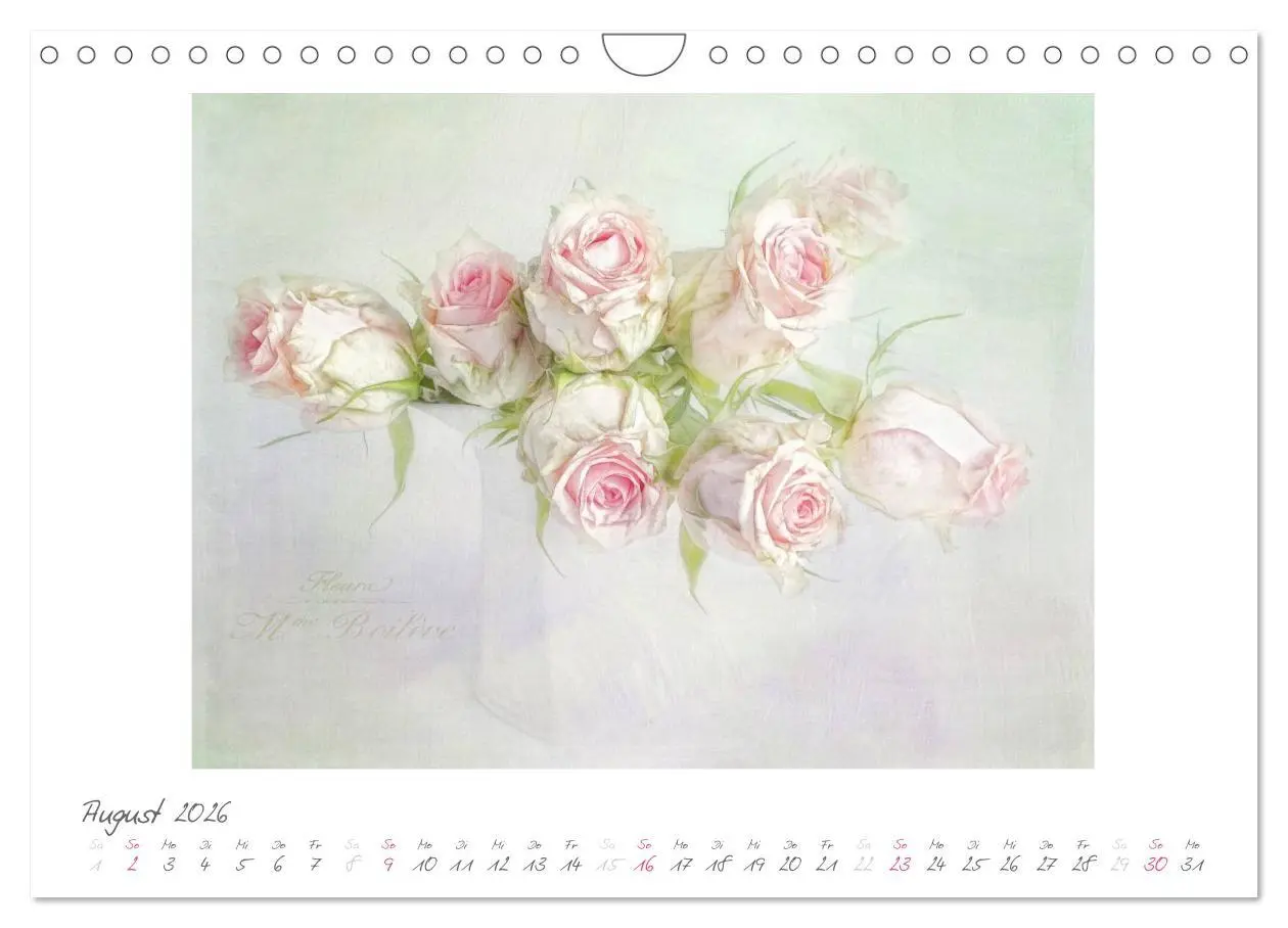 Bild: 9783516183160 | Vintage Flowers (Wandkalender 2026 DIN A4 quer), CALVENDO...