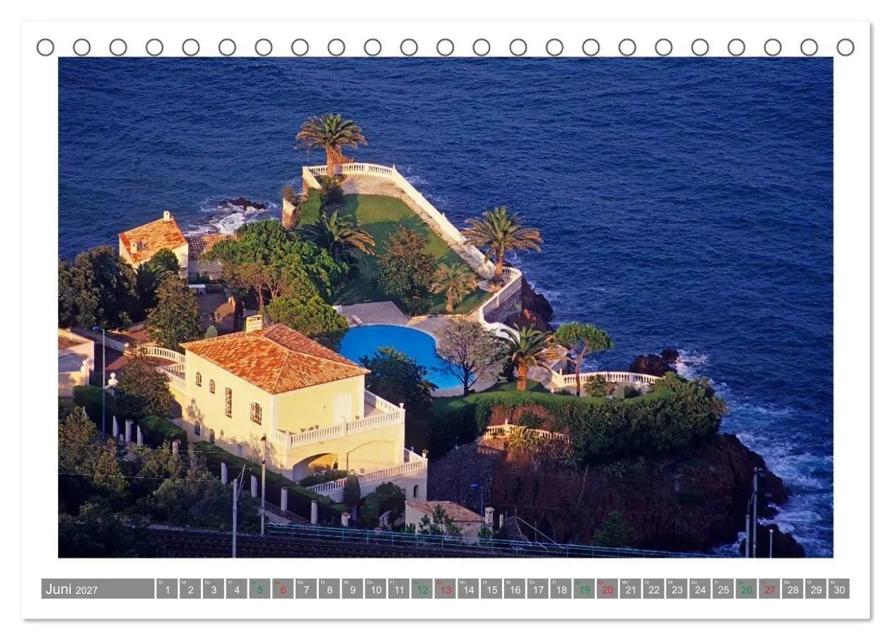 Bild: 9783594093160 | Cote d' Azur II - Sonnenküste Frankreichs (Tischkalender 2027 DIN...