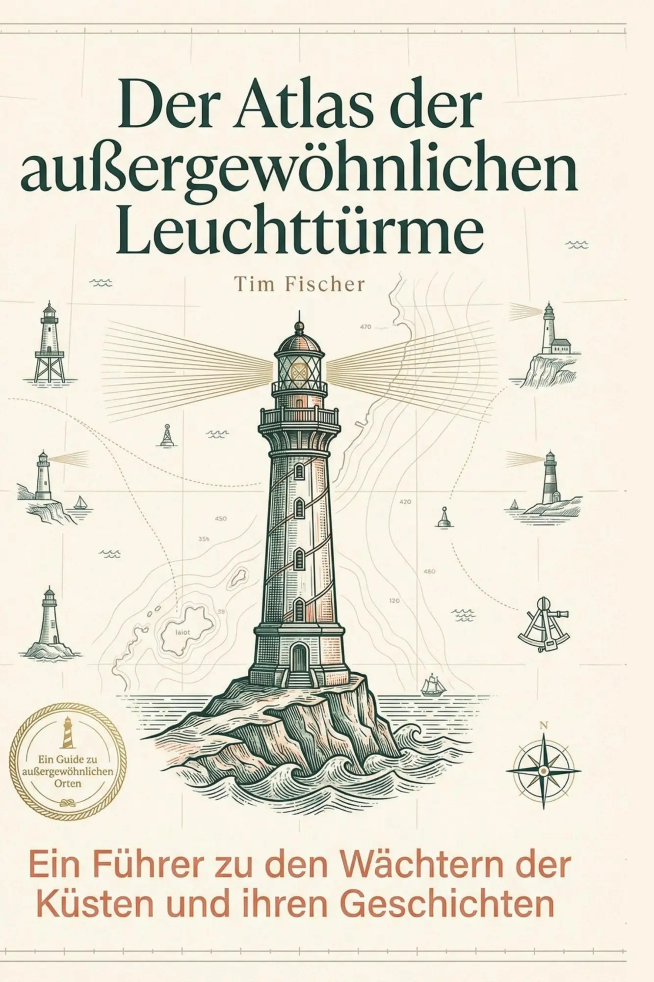 Cover: 9783695383160 | Der Atlas der außergewöhnlichen Leuchttürme | Tim Fischer | Buch