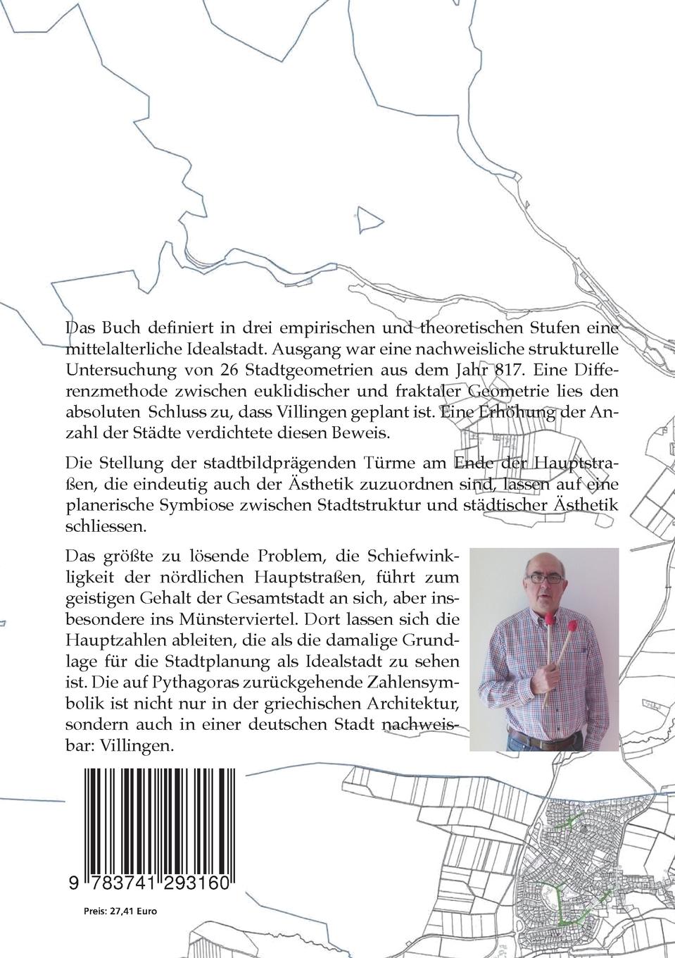 Rückseite: 9783741293160 | Die mittelalterliche Idealstadt Villingen | Thomas Hettich | Buch