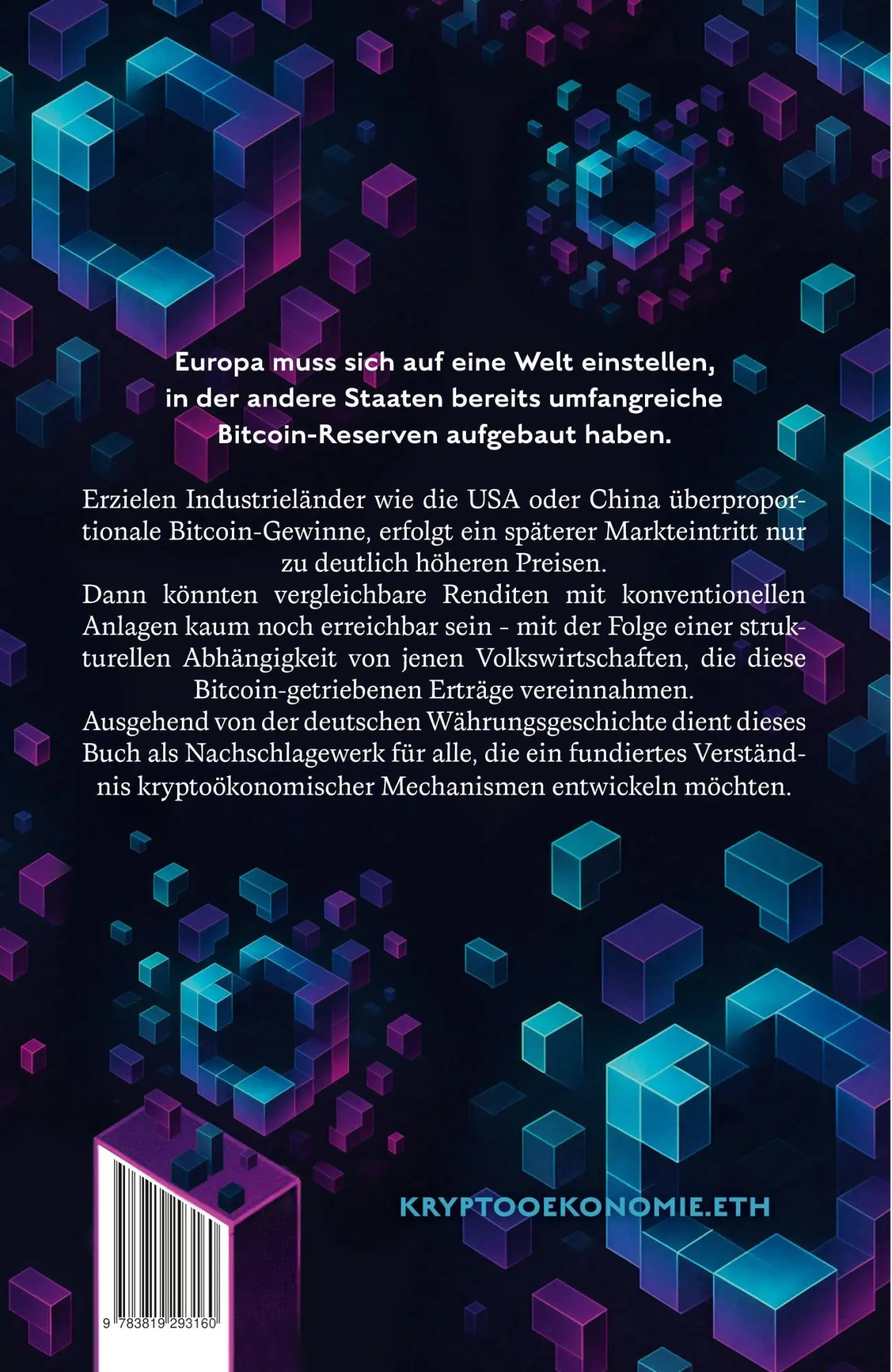Rückseite: 9783819293160 | Kryptoökonomie | Über den inneren Wert von Konsens | Damkoi Kpénougou